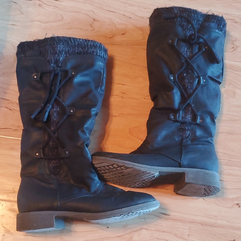 Lukees Women's Black Boots